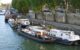 1 Barges On The River Seine Banks In Paris