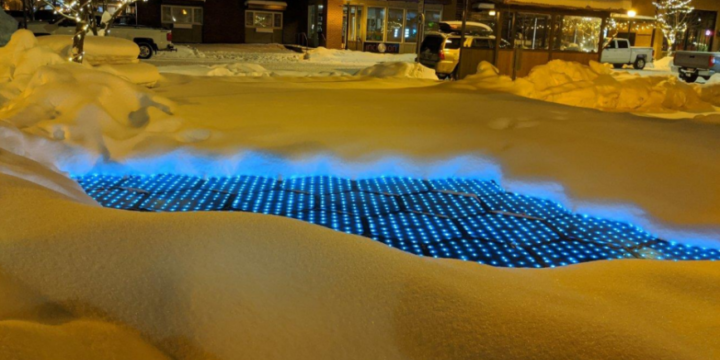 <h2>7 idées pour réinventer l’espace public en hiver (sans gaspiller d’énergie)</h2>Serres publiques, trottoirs chauffants, abris géothermiques… ces idées parfois futuristes, ... 7 idées pour réinventer l’espace public en hiver (sans gaspiller d’énergie)