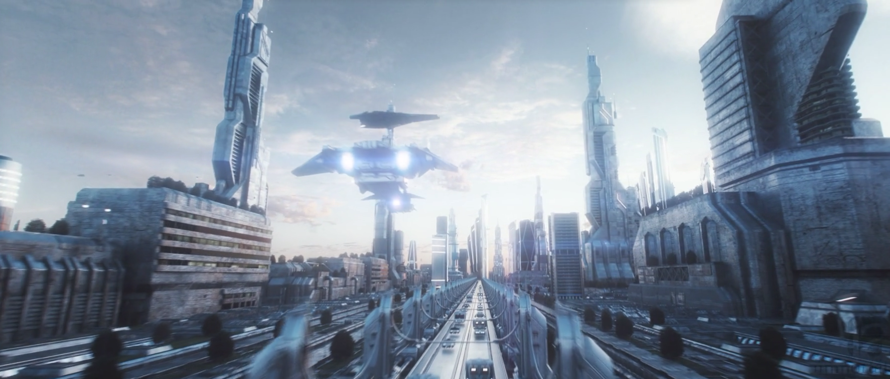 La Ville Du Futur Imaginee Par Immortal Arts Urban Attitude